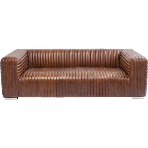 Kare Design Sofa Malibu 3-Zits leer - vtwonen shop
