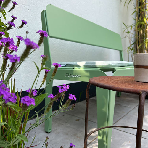 Weltevree Bended bench met rugleuning