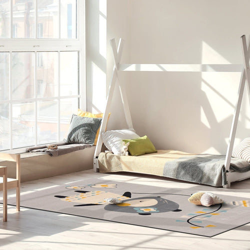 AFK Living vloerkleed Jolly - zeer zacht - grijs - 120 x 170 cm