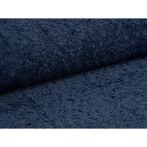 Cosmopolitan Design - Draaistoel Savona boucle marineblauw - 72.5x69x70.5cm