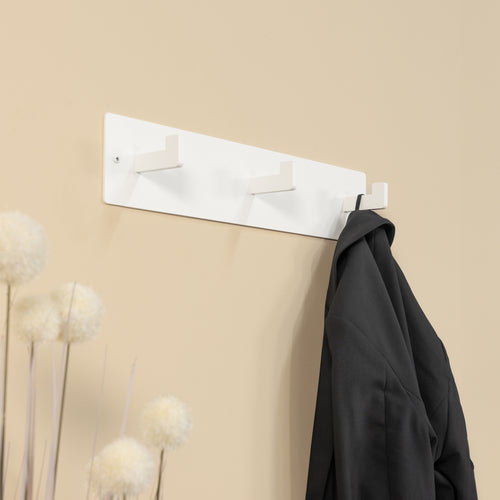 Spinder Design kapstok Leatherman 3 - Wit - 3 haken - vtwonen shop