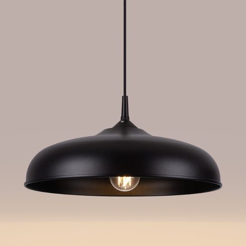 Sollux Lighting Hanglamp GINA zwart - 38x38x74cm