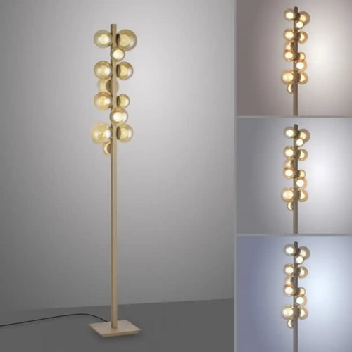 Neuhaus PURE vloerlamp Popup - 12 lichts - 22  x 160   cm - champagne