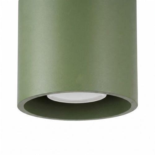 Sollux Lighting Plafondlamp ORBIS 1 olijfgroen - 10x10x10cm