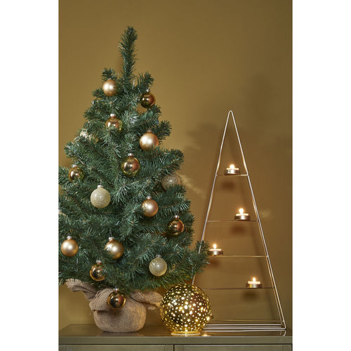 Triumph Tree Alpine Kunstkerstboom in Jute - H60 x Ø51 cm - Groen