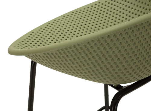 Mauro Ferretti barstoel - 50x50x99 cm - groen