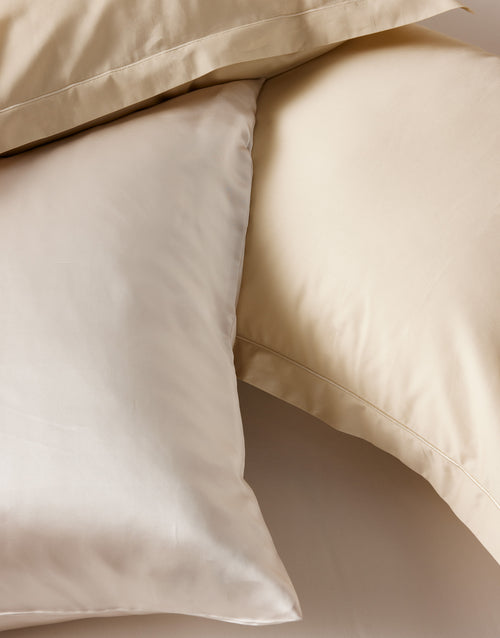 Essenza Aziza dekbedovertrek - Lits-Jumeaux XL – 260x200/220 cm - Ivoor