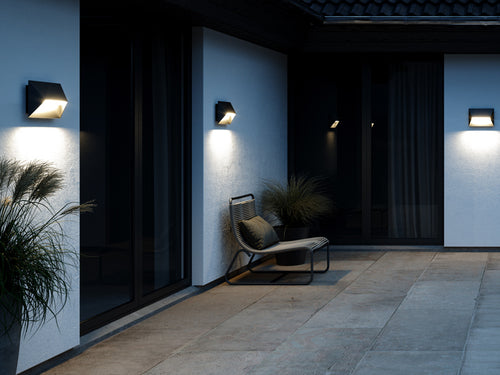 Nordlux Pontio Wandlamp Buiten L - 2-lichts GU10 - IP54 - Wit - vtwonen shop