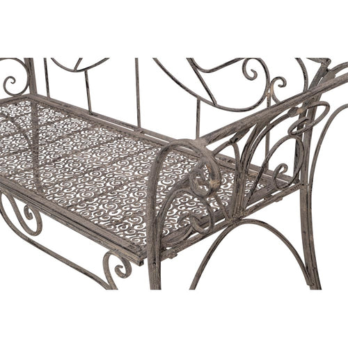 Lesli Living loveseat Viva la Vida - grijs - 133x47x90cm