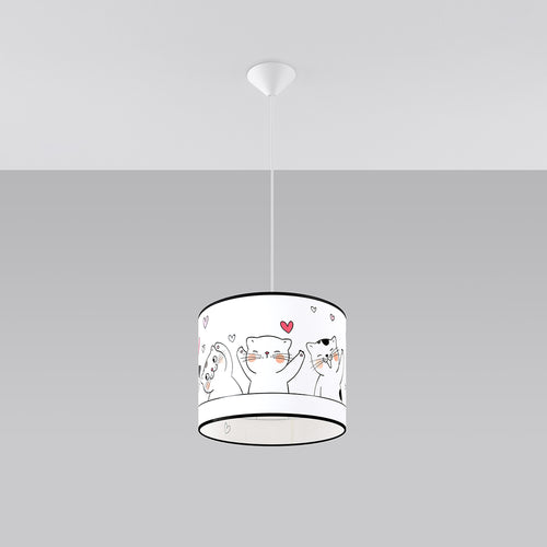 Sollux Lighting Hanglamp CAT 30 - 30x30x95cm