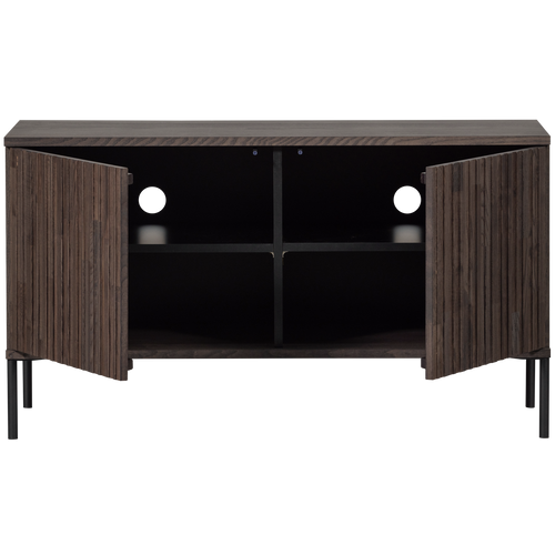 WOOOD tv-meubel New Gravure - Essen - Espresso - 56x100x44 - vtwonen shop