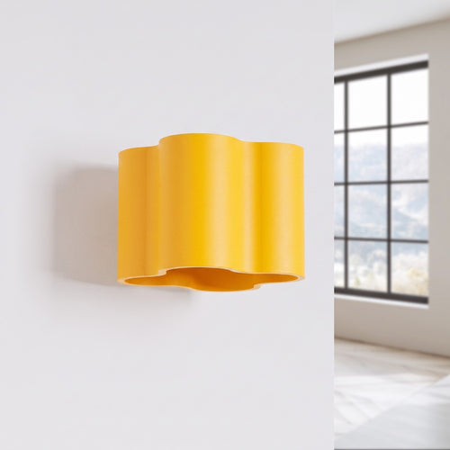Sollux Lighting Wandlamp OVIO geel G9 - 12x14,5x10cm