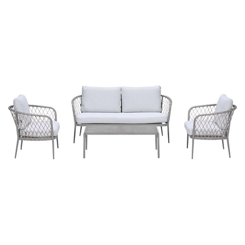 Garden Impressionsloungeset Stella taupe - natural sand