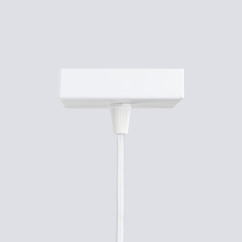 Sollux Lighting Hanglamp KARBON 1 wit - 8x8x118cm