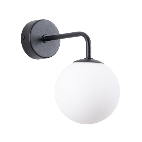 Sollux Lighting Wandlamp ASTRAL 1 zwart - 10x22x21cm