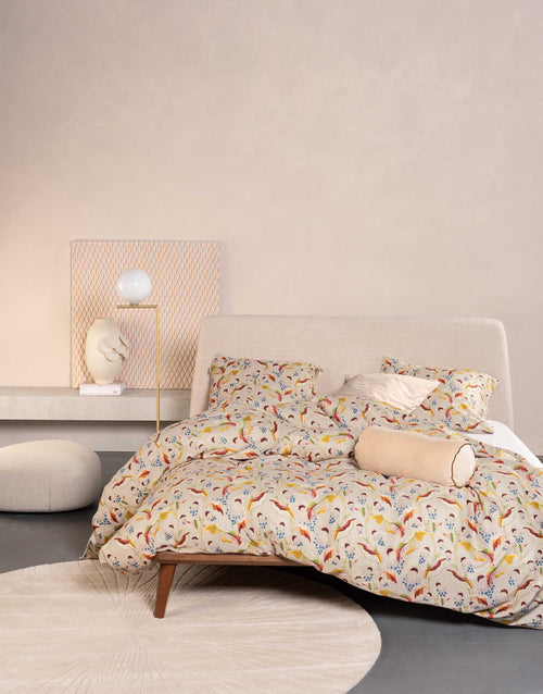 Essenza Aurelina dekbedovertrek - Lits-Jumeaux XL – 260x200/220 cm - Oatmeal
