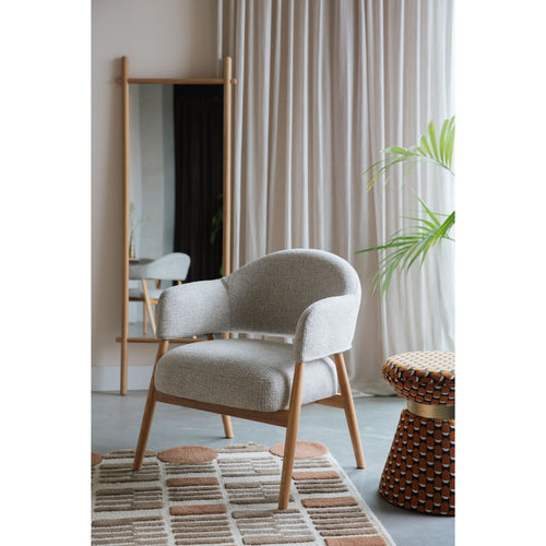 Housecraft Living Indy Fauteuil met armleuning lichtbruin/ Beige