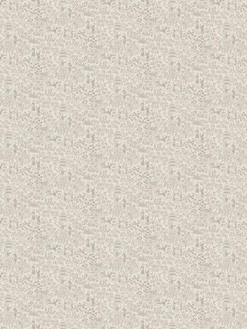 Borastapeter behang bloemen beige - 53 cm x 10.05 m - 660280