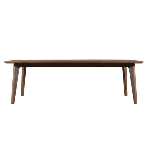 DÉJA Living Eettafel Mitchel - Rechthoek Donkerbruin Hout - 240x100x76cm