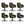 Furnhouse eetkamerstoelen armleuning Marco - Cognacbruin - Leer - Set van 6