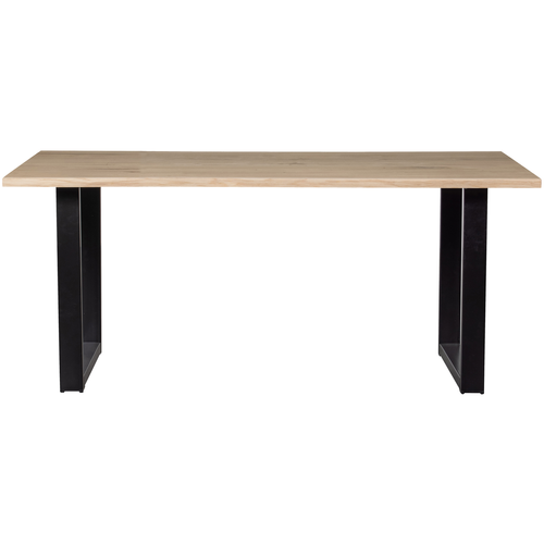 WOOOD boomstam tafel met u-poot Tablo - Eiken - 75x180x90 - vtwonen shop