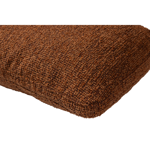 WOOOD kussen Mojo - Boucle - Roestbruin Melange - 30x70x10 - vtwonen shop