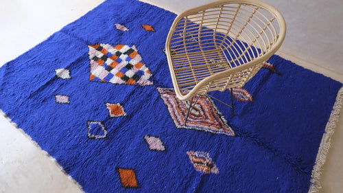 AFK Living vloerkleed Berber - handgemaakt - Wol - 140 x 200 cm