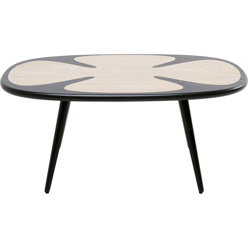 Kare Design Salontafel Petal 90x60cm zwart - vtwonen shop