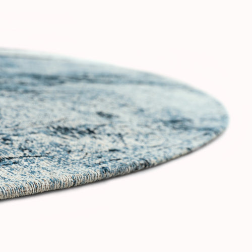 Louis De Poortere vloerkleed Dragonfly - blauw - 240x240cm - vtwonen shop