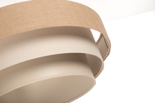bpskoncept hanglamp Triniti Boho - jute - Ø60 cm