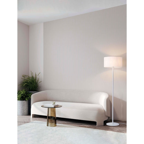 Nova Luce SIBNIA Vloerlamp met kap, zandwit, E27, 1x12W