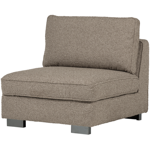 vtwonen element 1-zits Lazy - Bouclé - Zand - vtwonen shop