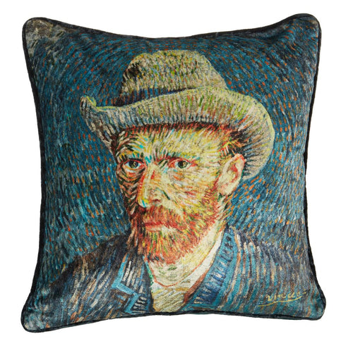 Beddinghouse x Van Gogh Museum decoratiekussen Van Gogh - 45x45 cm - blauw - vtwonen shop