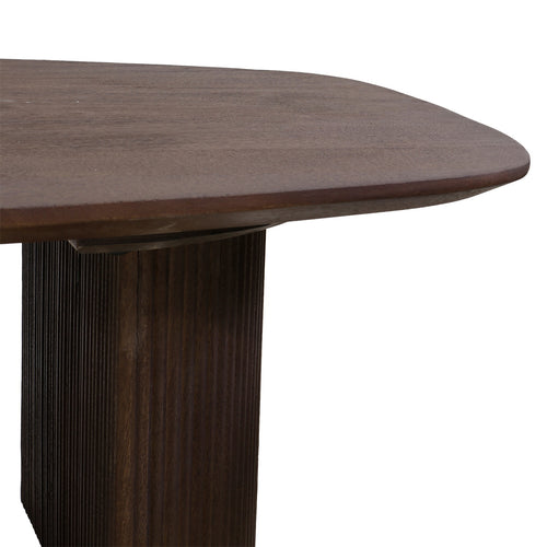 Giga Meubel Salontafel Feline - Deens Ovaal - Mangohout - 130cm