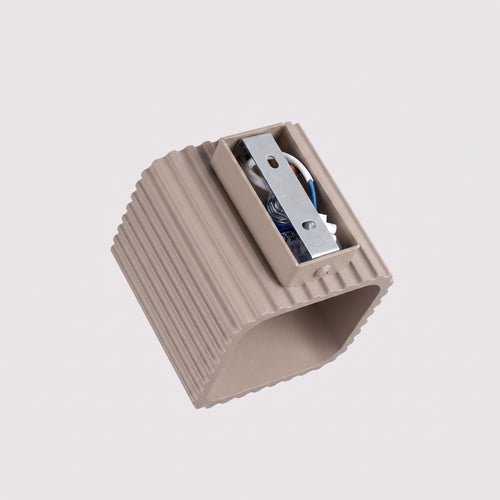 Sollux Lighting Wandlamp RIFF taupe G9 - 10x12x10cm