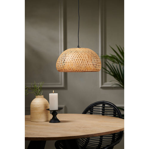 Light & Living hanglamp Timeo - bruin - Ø36cm - vtwonen shop