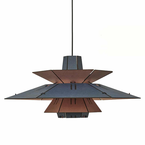 van Tjalle en Jasper - PM5 hanglamp - Naturel / Blue / Standaard - vtwonen shop