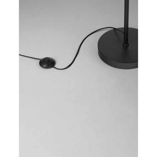 Nova Luce CAPA Vloerlamp naturel, zwart, bruin E27 1x12W