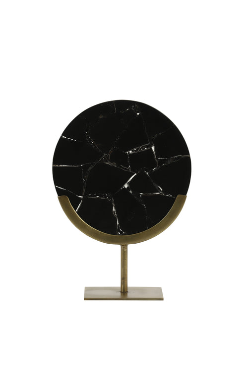 Light & Living ornament GOUYA - 25x10x35cm - zwart