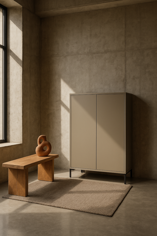 Multifunctioneel opbergmeubel taupe - vtwonen shop