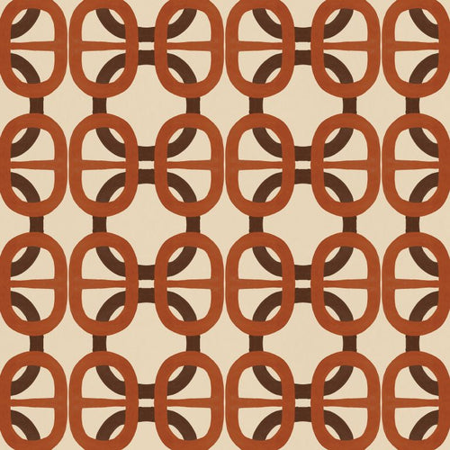 Catchii Behang Jeanne Luc terracotta - vtwonen shop