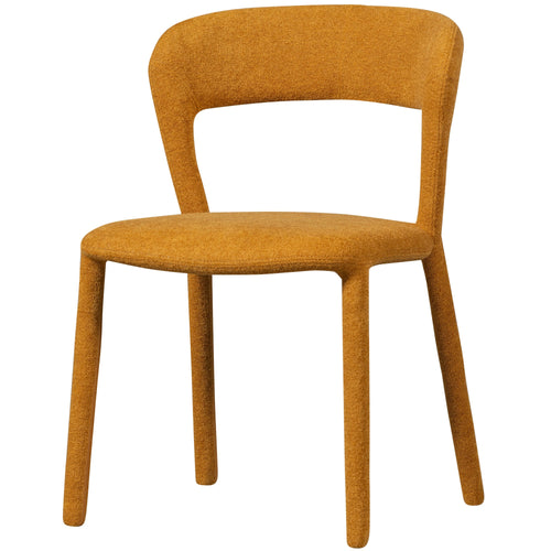 BePureHome eetkamerstoelen Noble - Polyester - Corn - Set van 2 - vtwonen shop