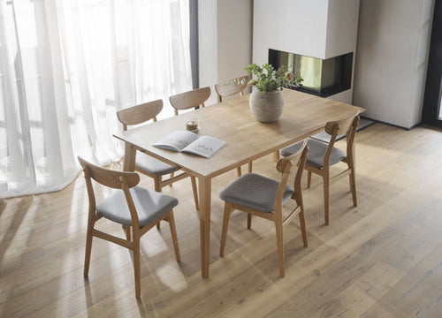 Rowico Home Filippa verlengbare houten eettafel naturel - 180 x 90 cm - vtwonen shop