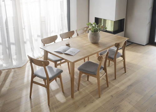 Rowico Home Filippa Verlengstuk voor Houten Eettafel - Naturel - vtwonen shop