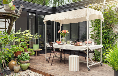 vtwonen Bloemenvaas - Cilinder Vorm - Transparant - Modern - Glas - vtwonen shop