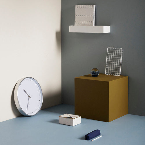 Hübsch klok Time - metaal - ø40x5cm - vtwonen shop