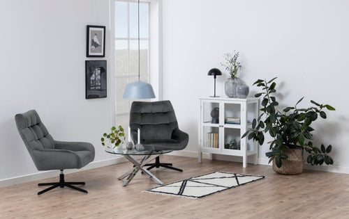 Rebellenclub Fauteuil Brylle - Donkergrijs - vtwonen shop