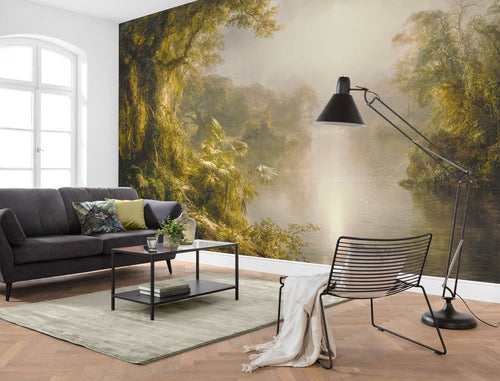 Komar fotobehang exotische jungle groen - 400 x 250 cm - 610030