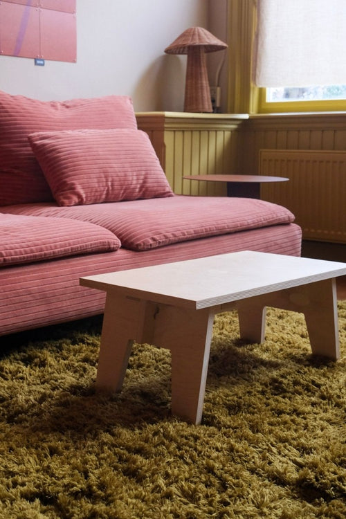 Interieur05 vloerkleed Pilo - hoogpolig - olijfgroen - 240 x 340 cm - vtwonen shop