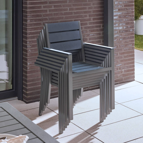 Home Deluxe Tuinstoel MADERA Hoeveelheid: 4